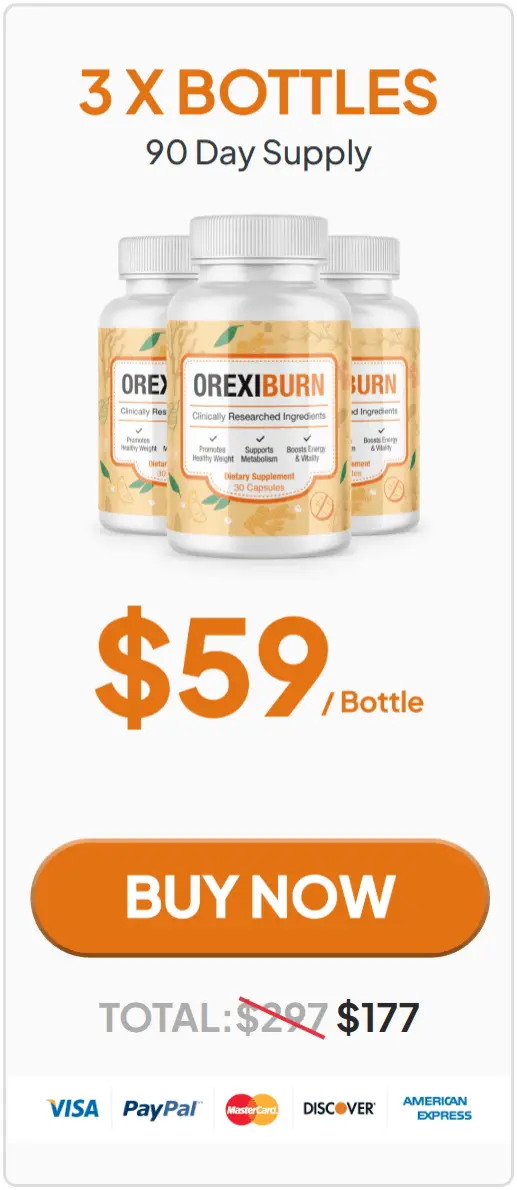 OrexiBurn Pricing